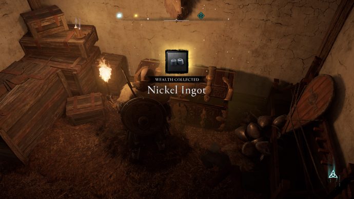 Finding a nickel ingot in Assassin's Creed Valhalla