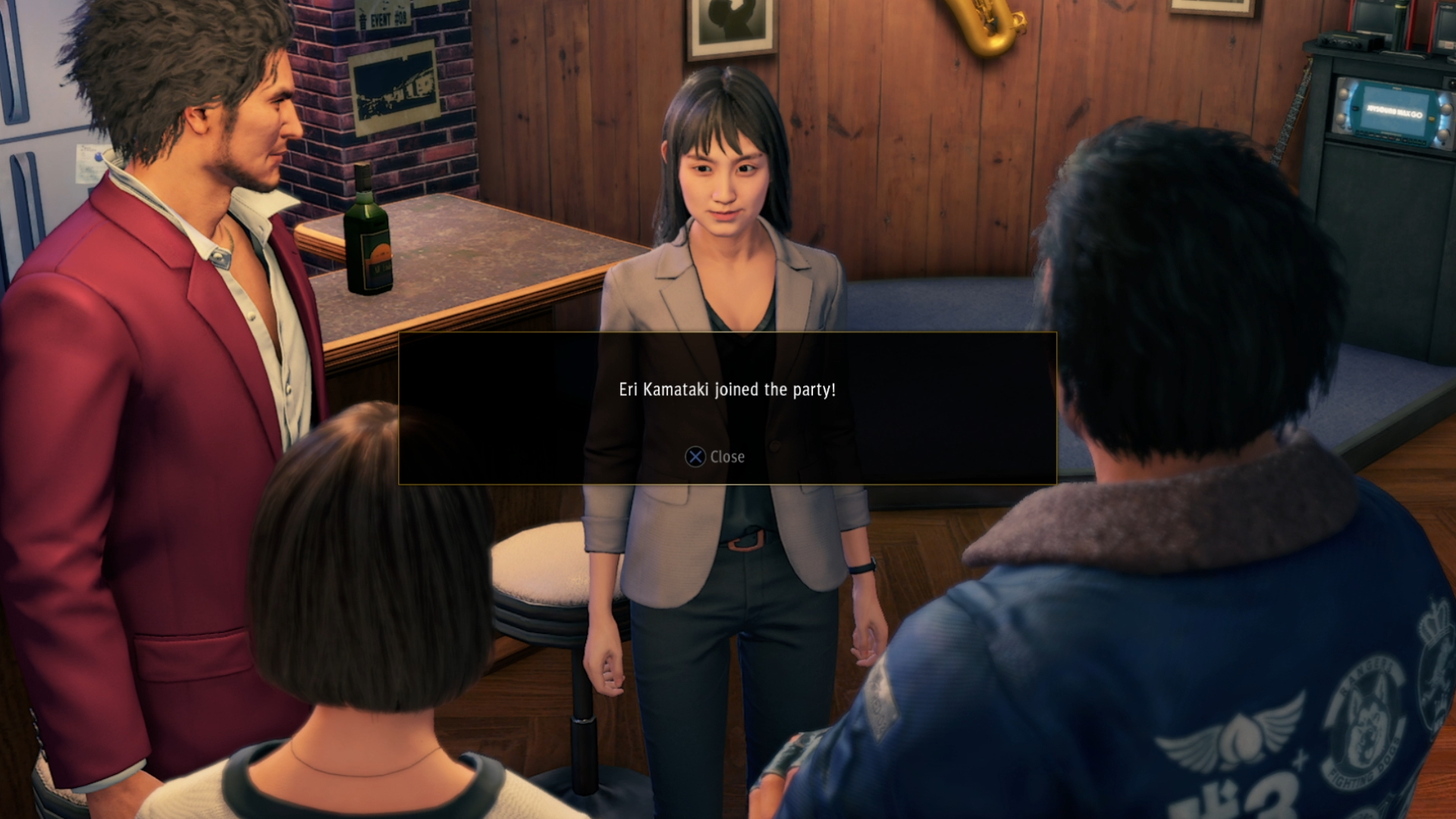 How to unlock Eri Kamataki as a party member in Yakuza  Like a Dragon - 66