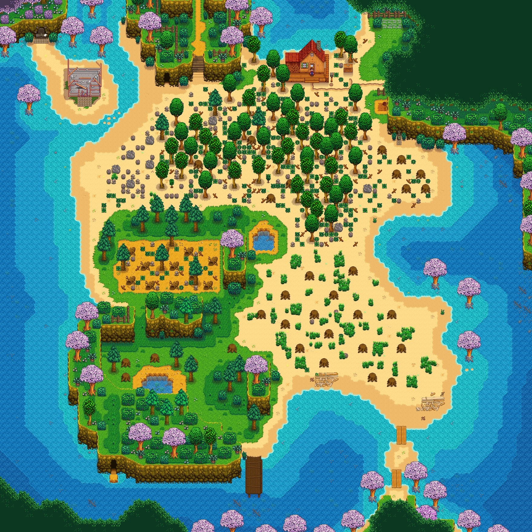 Stardew Valley s New Beach Farm Is Worth Starting Over For Piece Business