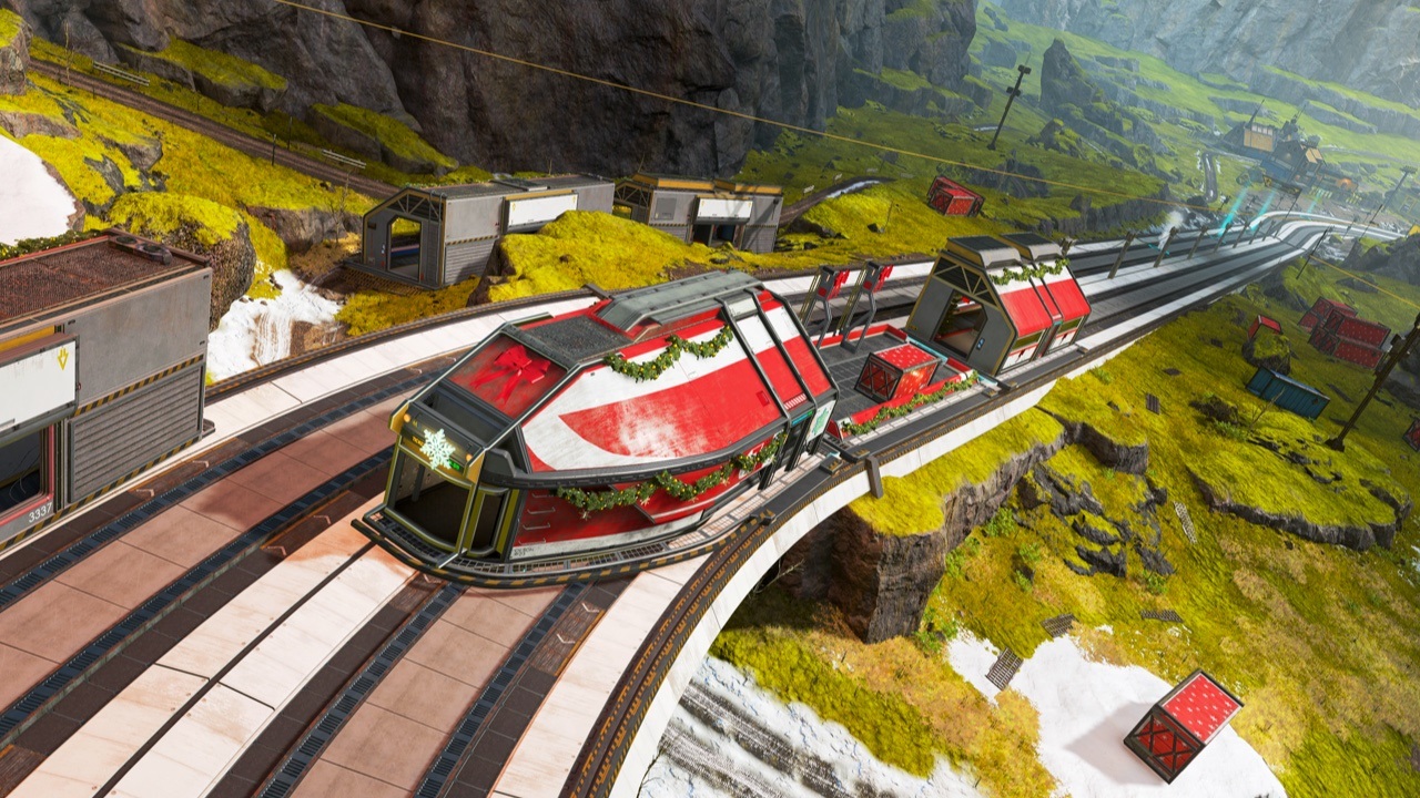 Apex Legends winter event brings back the brilliant train Rock Paper